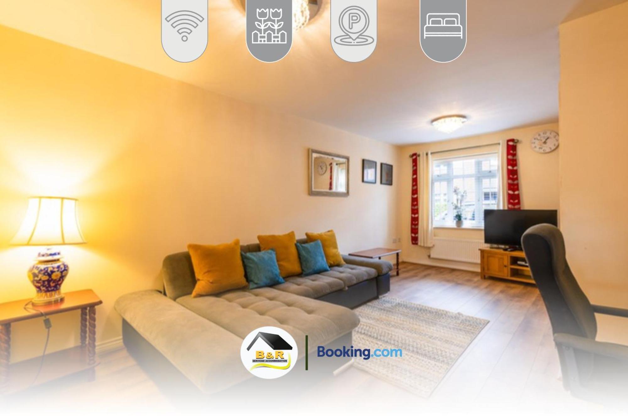 3 Bedroom House By B And R Serviced Accommodation Amesbury With Super Fast Wi-Fi 145Mbps エクステリア 写真